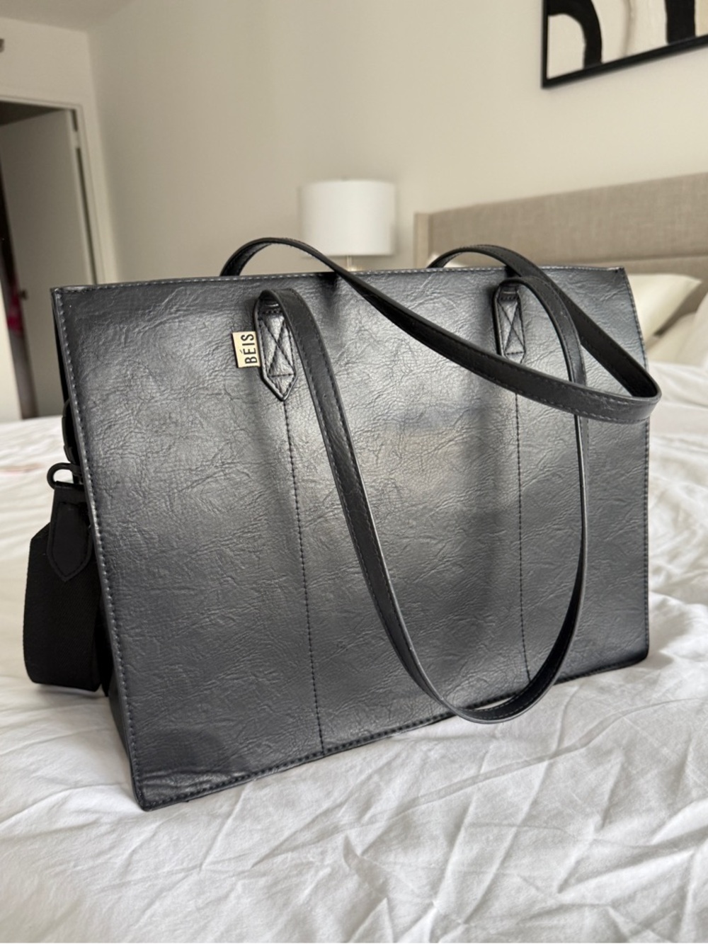 BEIS Work Tote in Black